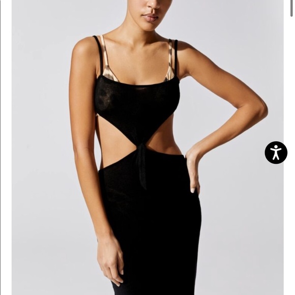 NWT WEWOREWHAT KNIT MIDI DRESS - Picture 4 of 8